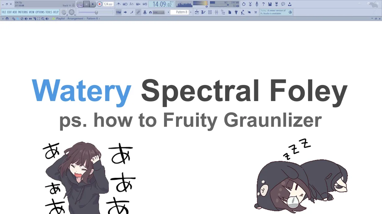 How to make WATERY FOLEYS in FL Studio21(Sound Design Tutorial): video thumbnail