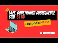 1425 Constrained Subsequence Sum Leetcode HARD Dynamic Programming Deque
