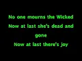 Finale "Wicked" wicked