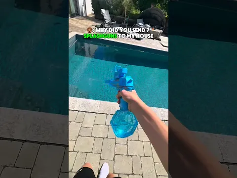 😅😆 #summer #toys #nerf #watergun