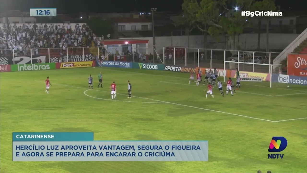 Hercílio Luz aproveita vantagem, segura o Figueirense e garante vaga na semifinal do Catarinense