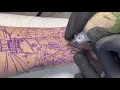 Speed Up with Real sound Lighthouse Tattoo