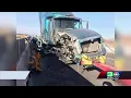 Traffic snarled on I-5 after big rig crash CHP says