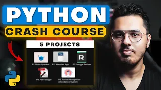 Python Crash Course in Hindi 5 Python Projects Complete Python Tutorial