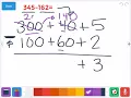 Subtracting using expanded form with regrouping