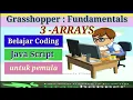 Dasar Pemrogaman Javascript Grasshopper Array