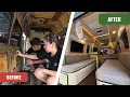 Download Lagu PASANGAN INI MERUBAH MOBIL TUA TERBENGKALAI MENJADI RUMAH IMPIAN #campervan