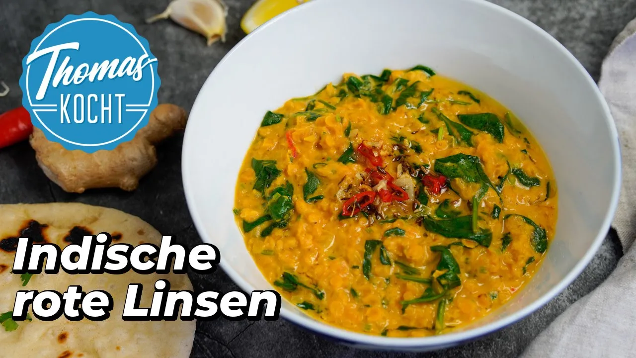 Ein schnelles Mittagsrezept! linsensuppe selber machen! Frische rezepte. 