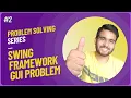 JFrame JButton Action Listener AWT in java Java Swing framework question solving Live Swing