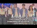 Download Lagu FULL PENONTON MEET AND GREET CAST RANGGA CINTA EL PUTRA SARIRA LEYA PRINCY DLL DI DEPOK 12-10-2025