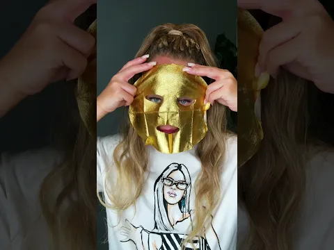 Gold Face Mask