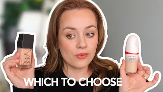 NARS vs SHISEIDO foundation IS one better than the other