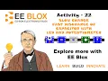 Edison Electronics Blox Steam Learning Kit Basic Electronics Activity 22