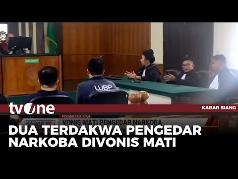 PN Pekanbaru Vonis Mati Dua Pengedar Narkoba
