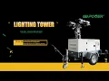 GB POWER Light Tower Diesel generator set LED Lamps