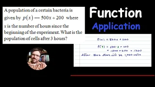 Application Involving Function Notation p x 500x 200
