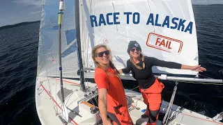 2 Girls vs. The Race to Alaska: Why We Quit. RAW UNEDITED SAILING