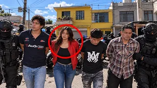 “LA FISCALÍA LLEGÓ POR ELLA” en PLENA GRABACIÓN - (BANDA de Robamotos fue DETENIDA)