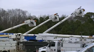 Duke Energy brings in extra manpower to handle possible power outages