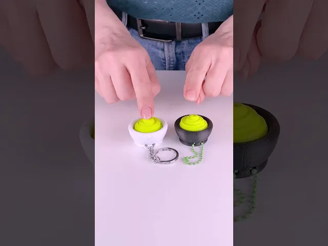 Clicker Wasabi, Clicky Keychain NoStress Toy for your Sushi Collection video thumbnail