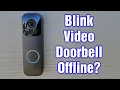 Blink Doorbell Offline - How To Batteries