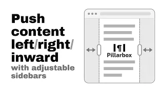 This Chrome Extension Adds Sidebars to Push Page Content Inwards