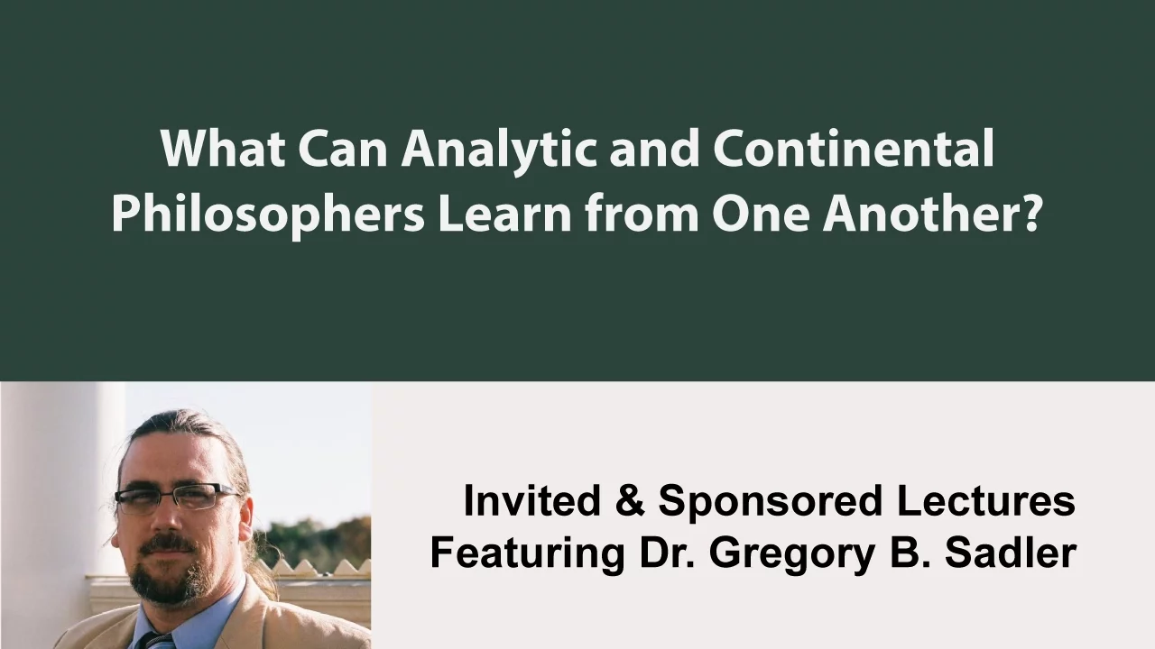 What Can Analytic and Continental Philosophers Learn From Each Other?