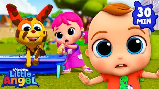 Bingo Behaving Badly! 🐶| Little Angel and Cocomelon Nursery Rhymes