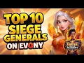 Best Evony Siege Generals 2025 Romulus Hersilia More Empire Build Academy