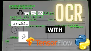 OCR TensorFlow and Python 95 55 accuracy Automatic scoring of handwritten test papers