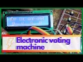 Smart Electronic Voting Machine in English