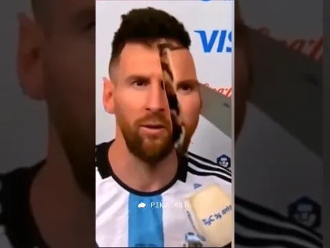 Lo parten a Messi como un Pastel Cake Efecto cortar Torta Cut Cake Lionel Messi Argentina Bobo