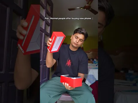 Normal people vs influencer after buying new phone 📱 most viral comedy 😂 #shorts #ytshorts