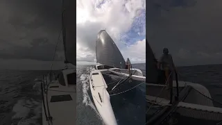 Easy and fast sailing #outremer #outremer52 #northsails #sailingcatamaran