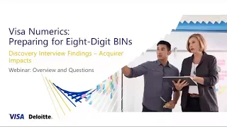 Visa Numerics What Service Providers Need to Know to Prepare for Eight-Digit BINs