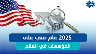 2025 عام صعب على المؤسسات في العالم 