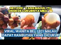 Lagu Viral, Apes Kena Tipu! Ibu-Ibu Ini Kira Beli Leci, Ternyata Rambutan yang Dicukur