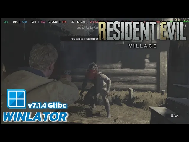 Winlator Glibc - Gameplay Resident Evil Village (Windows) On Android