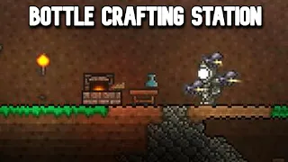 How to Make a Bottle Crafting Station in Terraria Quick Tutorial