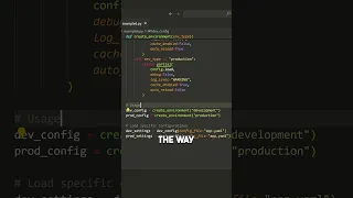 Create an environment function in Python using functools partial