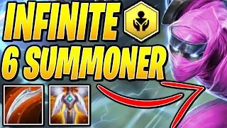 6 SUMMONER! (INFINITE SUMMON!) - Teamfight Tactics TFT Ranked Strategy Best Comps Guide SET 2 Meta