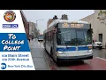 NYCT College Point Bound 2015 XD40 Xcelsior Diesel Q20A Bus Full Ride from Jamaica