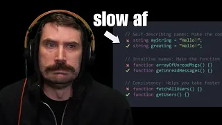 Clean Code is SLOW But REQUIRED Prime Reacts