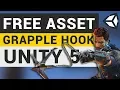 Unity 5 Free Asset FPS Grappling Hook