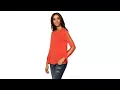 Download Lagu G by Giuliana LongSleeve Top with Slit Sleeves