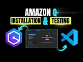 Install Test Amazon Q in Visual Studio Code AI powered assistant