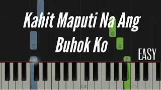 Download Kahit Maputi Na Ang Buhok Ko - Rey Valera/Moira Dela Torre/Noel Cabangon | Easy Slow Piano Tutorial MP3