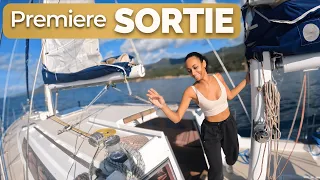 Goelette coraille : premiere sortie  ( voilier Coraille II ? )