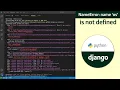 How to fix NameError name os is not defined in Python Django Fix NameError in Django