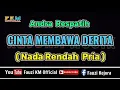 Download Lagu Andra Respatih - CINTA MEMBAWA DERITA (Karaoke) Nada Rendah PRIA